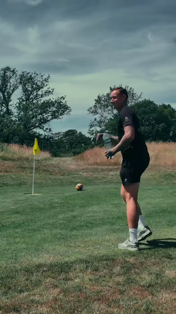 Team day at Gatwick Footgolf, RLR Leadwork & Roofing